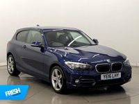 Used BMW 116 Sport Line 2016 Mediterranean blue Hatchback
