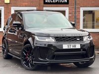 Used Land Rover Range Rover Sport SVR 575 HP (422 kW) 2021 Black SUV