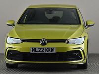 Used VW Golf VIII R-line 150 HP (110 kW) 2022 Yellow Hatchback