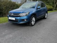 Used VW Tiguan Match 138 HP (101 kW) 2015 Blue SUV