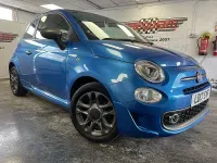 Used Fiat 500S S 2017 Blue Hatchback