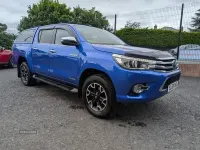 Used Toyota HiLux 150 HP (110 kW) 2018 Blue Pickup