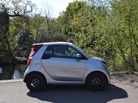 Used Smart ForTwo Cabrio Passion 71 HP (52 kW) 2017 Silver Cabriolet