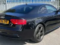 Used Audi A5 Black Edition 190 HP (139 kW) 2016 Black Coupe