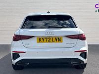 Used Audi A3 S-Line 110 HP (80 kW) 2022 White Hatchback