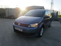 Used VW Touran SE 105 HP (77 kW) 2012 Blue MPV
