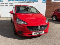 Used Vauxhall Corsa 75 HP (55 kW) 2019 Red Hatchback