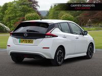 Begagnad Nissan Leaf Acenta 110 kW (150 HK) 2022 Vit Halvkombi