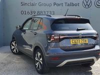Used VW T-Cross Black Edition 95 HP (69 kW) 2022 Grey SUV