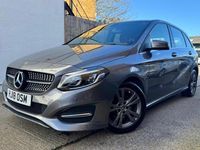 Begagnad Mercedes B220 Exclusive 2018 Grå Minibuss