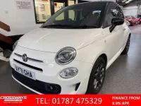 Used Fiat 500 2021 White/black Hatchback