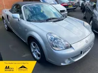 Used Toyota MR2 140 HP (102 kW) 2003 Silver Cabriolet