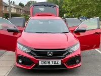 Used Honda Civic SR 120 HP (88 kW) 2019 Red Hatchback