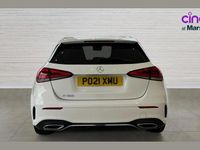 Used Mercedes A180 AMG line 134 HP (98 kW) 2021 White Hatchback