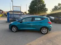 Used Ford Fiesta Zetec 2017 Blue Hatchback
