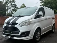 Used Ford Transit Custom Sport 155 HP (114 kW) 2014 White Van