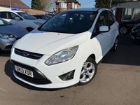 Used Ford C-MAX Zetec 115 HP (84 kW) 2013 White MPV