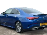 Used Mercedes CLA220 AMG Line Premium 190 HP (139 kW) 2024 Blue Coupe