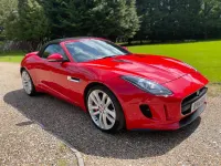 Usado Jaguar F-Type Supercharged 380 HP (279 kW) 2014 Vermelho Cabrios