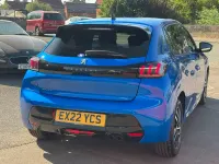Used Peugeot 208 Allure Premium 2022 Blue Hatchback