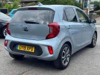 Used Kia Picanto 66 HP (48 kW) 2019 Blue Hatchback