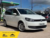 Used VW Touran SE 105 HP (77 kW) 2014 White MPV