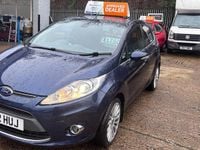 Used Ford Fiesta Titanium 2012 Blue Hatchback