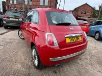 Used Fiat 500 Lounge 2015 Red Hatchback