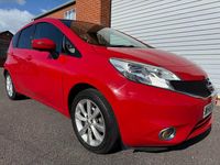 Used Nissan Note Tekna 90 HP (66 kW) 2015 Red Hatchback