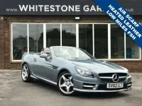 Used Mercedes SLK200 AMG 184 HP (135 kW) 2012 Galenite silver Cabriolet