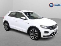 Used VW T-Roc R-line 150 HP (110 kW) 2021 White SUV