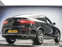 Used Mercedes GLC220 AMG Line Premium 170 HP (125 kW) 2017 Black Coupe