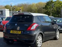 Used Suzuki Swift SZ-L 94 HP (69 kW) 2014 Black/white Hatchback