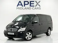 Begagnad Mercedes Viano 258 HK (189 kW) 2012 Svart Minibuss