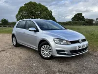 Used VW Golf VII S 110 HP (80 kW) 2016 Silver Hatchback