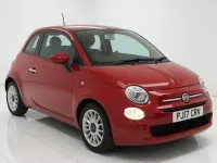 Used Fiat 500 Pop Star 69 HP (50 kW) 2017 Red Hatchback
