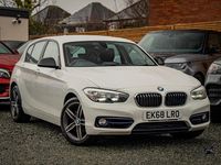 Used BMW 118 Sport Line 2018 White Hatchback