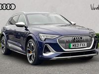 Used Audi e-tron Advanced 369 kW (503 HP) 2021 Blue SUV