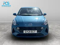 Used Hyundai i10 SE 84 HP (61 kW) 2021 Aqua turquoise Hatchback