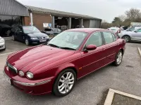 Used Jaguar X-type 156 HP (114 kW) 2003 Red Sedan
