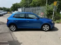 Used Skoda Fabia SE 60 HP (44 kW) 2015 Blue Hatchback