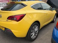 Used Vauxhall Astra GTC SRi 2013 Yellow Hatchback
