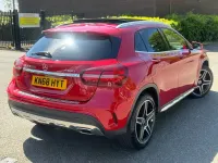 Käytetty Mercedes GLA220 AMG line 2018 Punainen Katumaasturi
