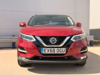 Used Nissan Qashqai Tekna 115 HP (84 kW) 2018 Red SUV