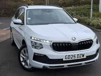 Used Skoda Kamiq SE 94 HP (69 kW) 2025 Moon white metallic SUV