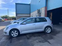 Used VW Golf VII Match 104 HP (76 kW) 2015 Silver Hatchback