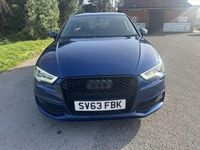 Used Audi A3 S-Line 150 HP (110 kW) 2013 Blue Hatchback