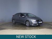 Begagnad Honda Civic SE Plus 120 HK (88 kW) 2014 Grå Halvkombi