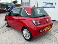 Used Vauxhall Adam Glam 70 HP (51 kW) 2015 Red Hatchback