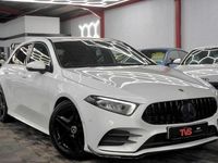 Used Mercedes A180 AMG line 136 HP (100 kW) 2019 White Hatchback